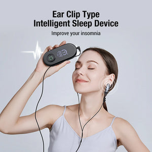 Sleep Aid Device CES Stimulation Therapy 1000mAh Ear Clip Type Anxiety Depression Fast Sleep Instrument Sleeper Therapy Insomnia