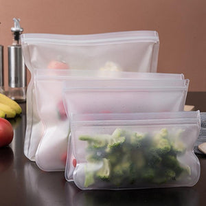 Uniquely Designed Reusable Food Bags